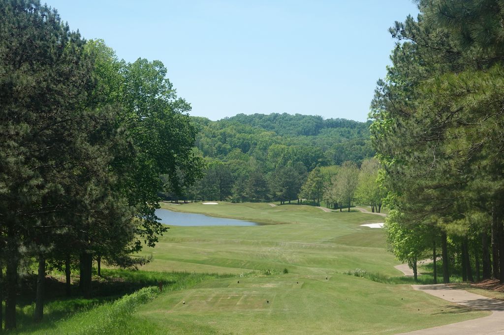 2nd Hole at The Farm Golf Club (652 Yard Par 5)